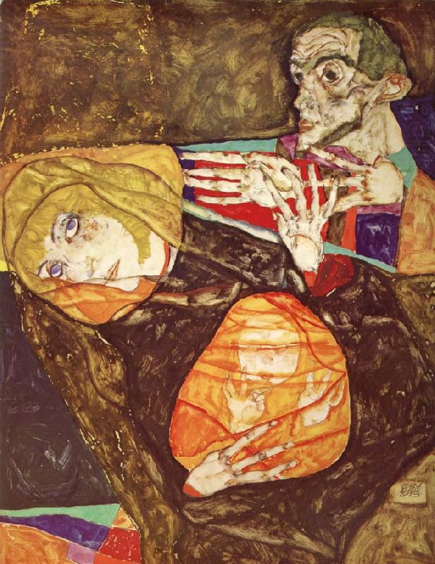 Holy Family, Egon Schiele